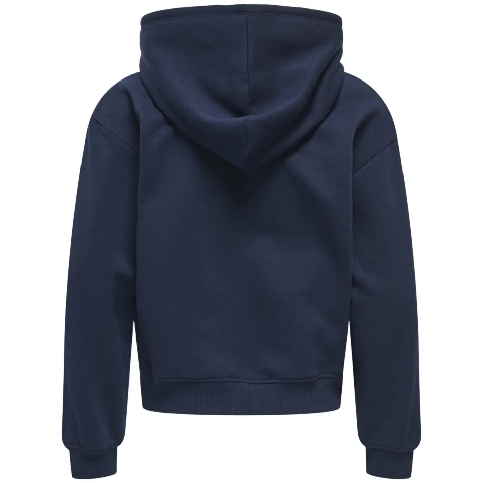 KIDS ONLY GIRL hoodie met print - donkerblauw Sweater Printopdruk, foto 2