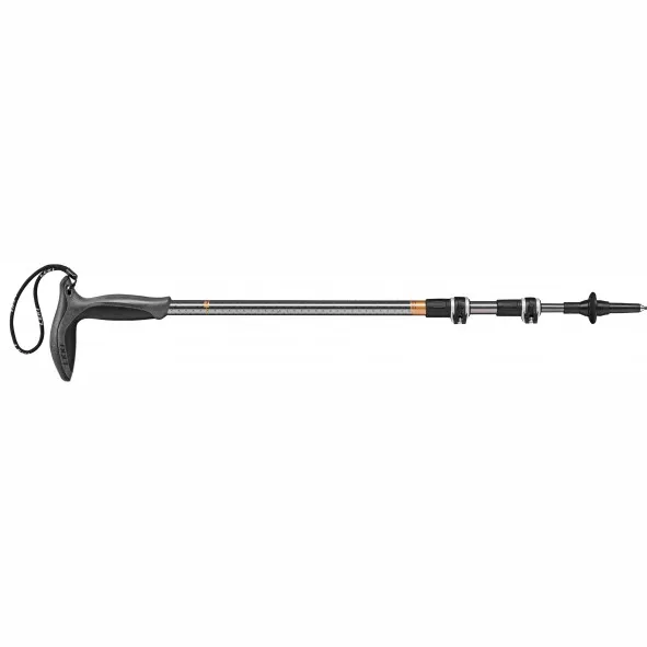 Leki Wanderfreund Makalu - Wandelstok-120 cm, gunmetal / copper Grijs