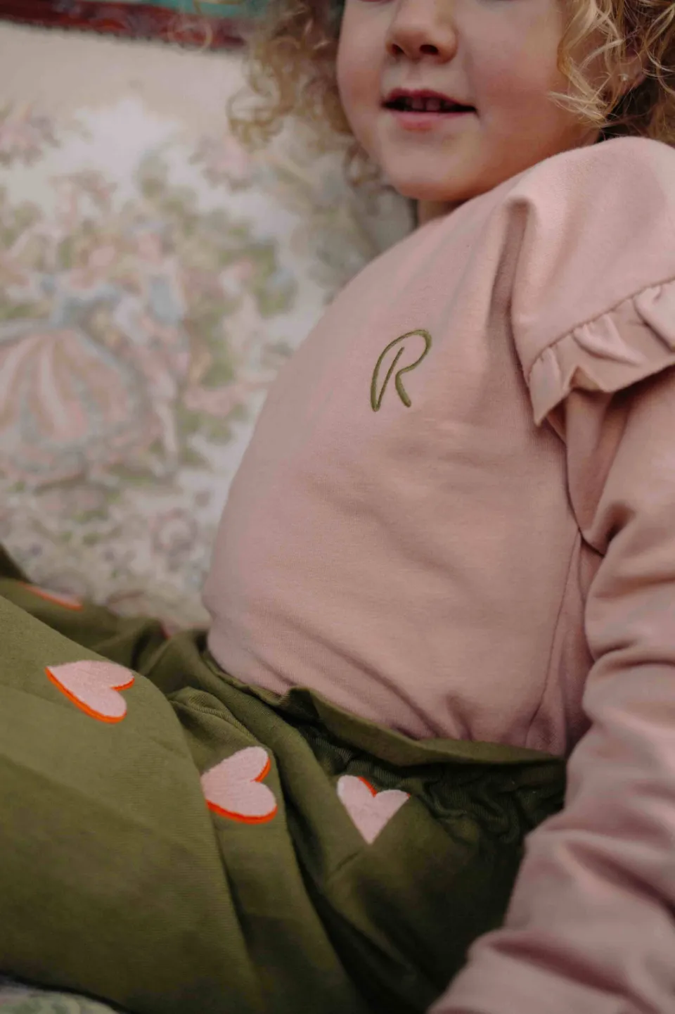 Riffle Amsterdam sweater met ruches - roze, foto 7
