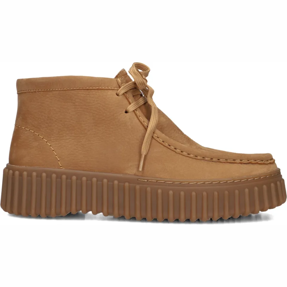 Clarks Torhill Moss suède veterboots - cognac, foto 2