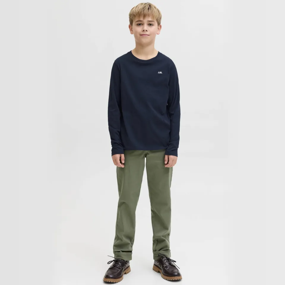 JJ Rebel JUNIOR longsleeve donkerblauw, foto 4