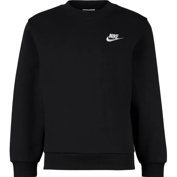 Nike Kid's NSW Club Fleece Crew L/S - Longsleeve, zwart, foto 2