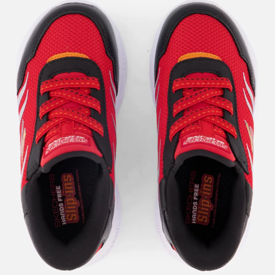 Skechers Meteor Lights Slip-ins sneakers rood, foto 4