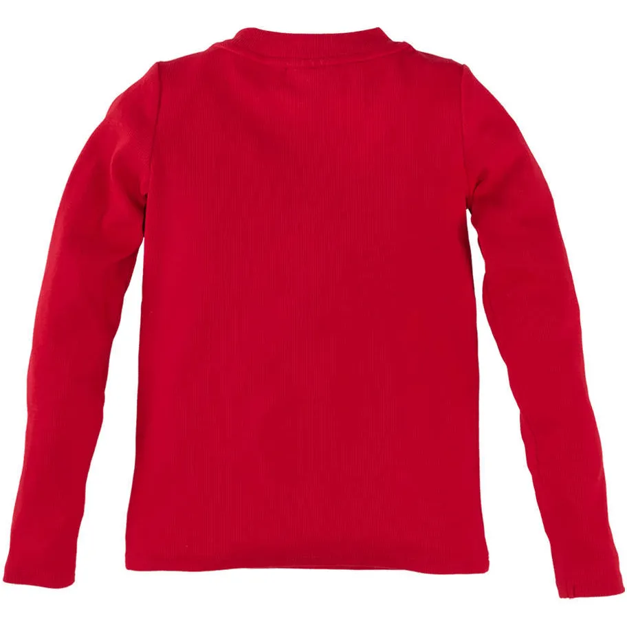 Z8 Isalie longsleeve rood, foto 3
