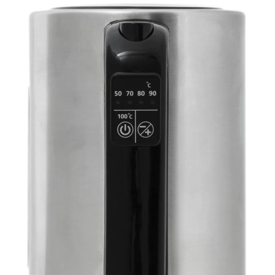 Inventum waterkoker - HW817D - 1,7 liter - RVS/zwart, foto 3