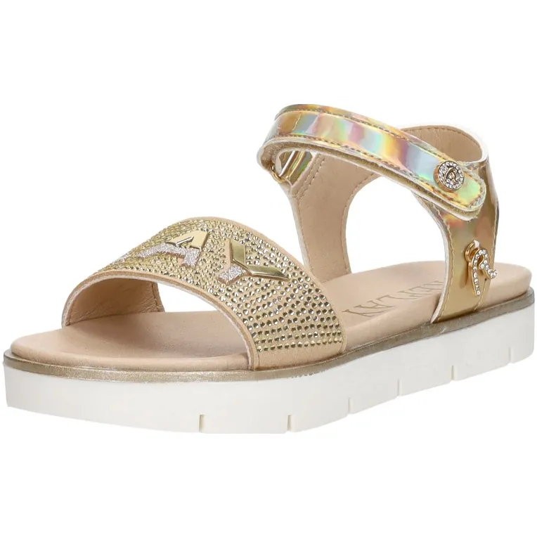 Replay Sandal 5 platte sandalen goud, foto 3