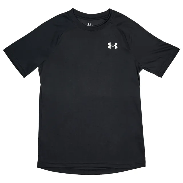 Under Armour Tech T-shirts Kinder - Zwart - 160 CM - Poly Jersey Black