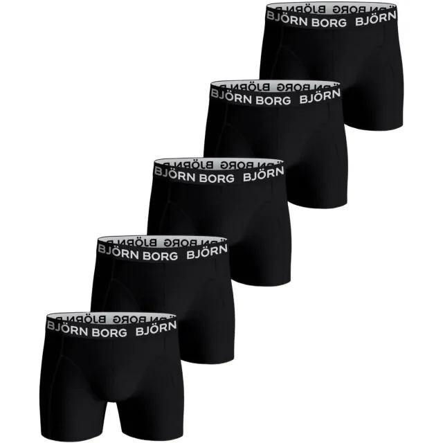 Björn Borg boxershort (set van 5) Zwart