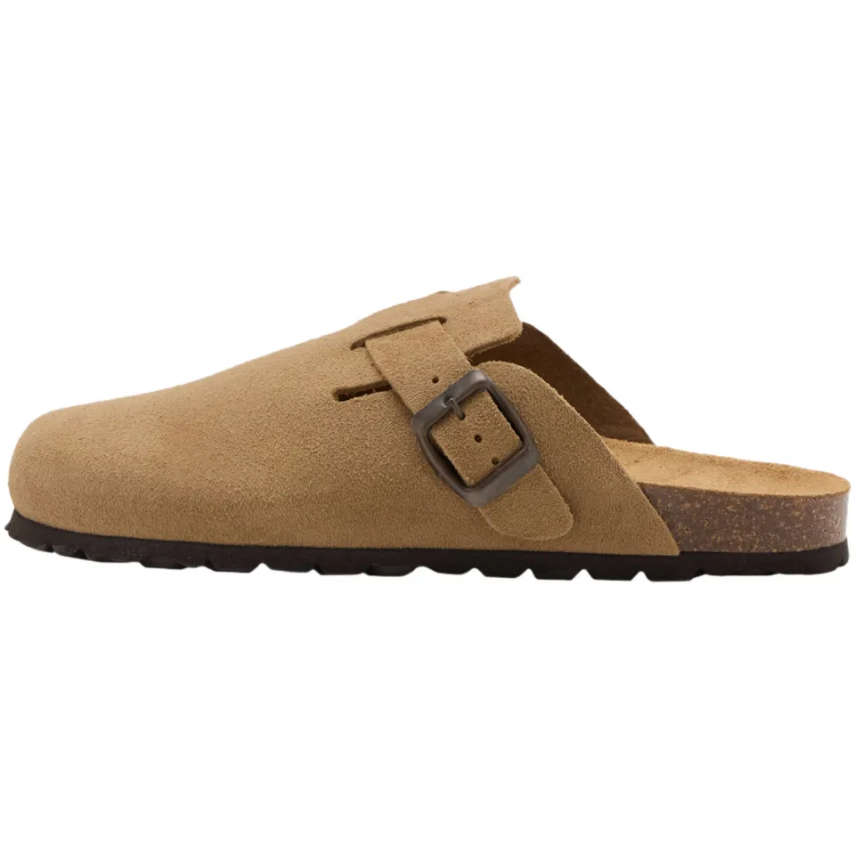 Mango Teen suède klompen beige, foto 3