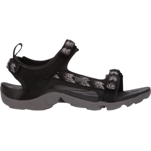 Teva Tanza sandalen zwart Zwart zilver