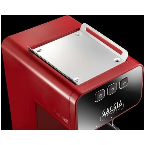 Gaggia Espresso Evolution espressomachine rood, foto 3