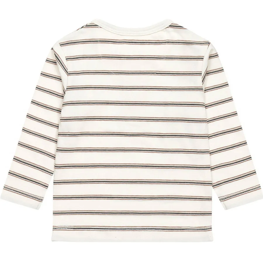 Dirkje gestreepte longsleeve wit, foto 3