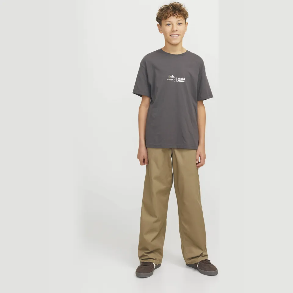 Jack & Jones casual broek kaki, foto 4