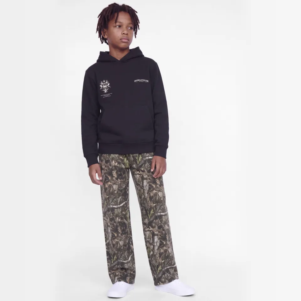 Jack & Jones JUNIOR hoodie met backprint - zwart, foto 7