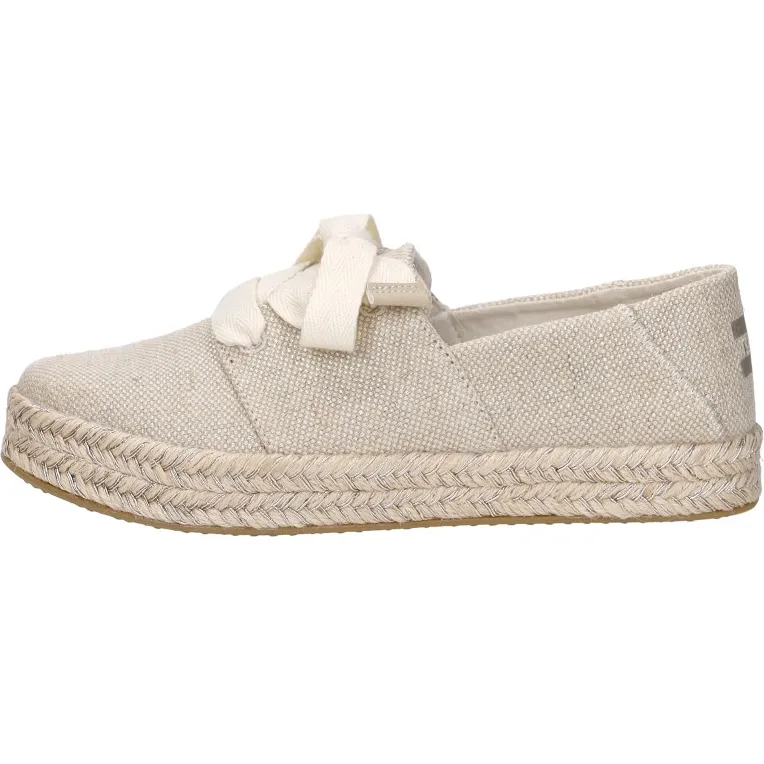 Toms Carolina Lace Up espadrille beige, foto 2