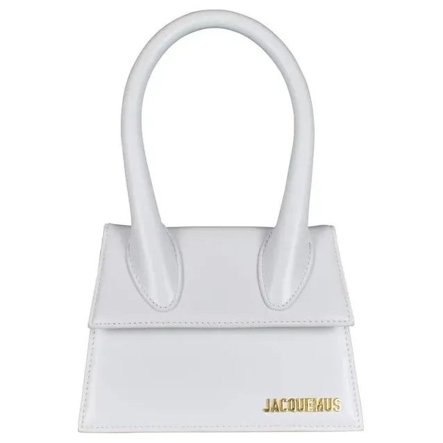 Jacquemus Le Chiquito Moyen handtas wit, foto 2