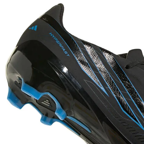 Adidas Performance F50 Hyperfast League junior voetbalschoenen - zwart/blauw, foto 6
