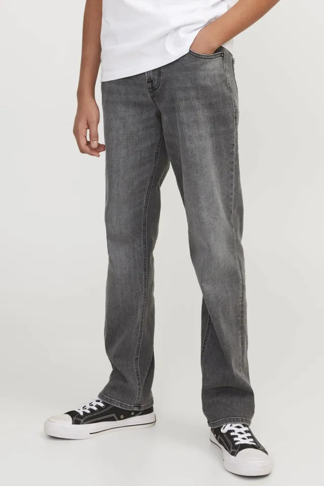 Jack & Jones JUNIOR regular fit jeans JJICLARK grey denim, foto 5