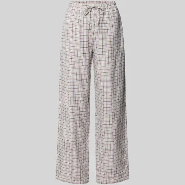 Marc O'Polo Pyjamabroek met elastische band lichtblauw, foto 2