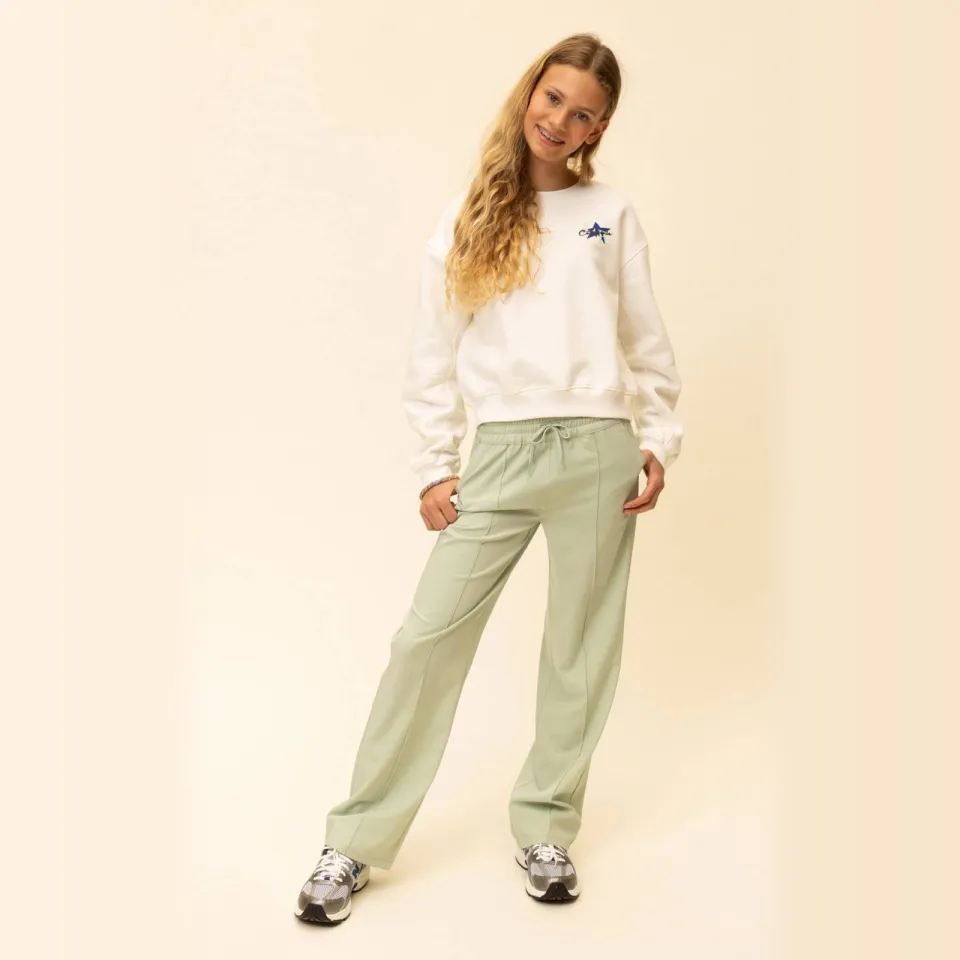 LOOXS 10sixteen straight casual broek mintgroen, foto 6