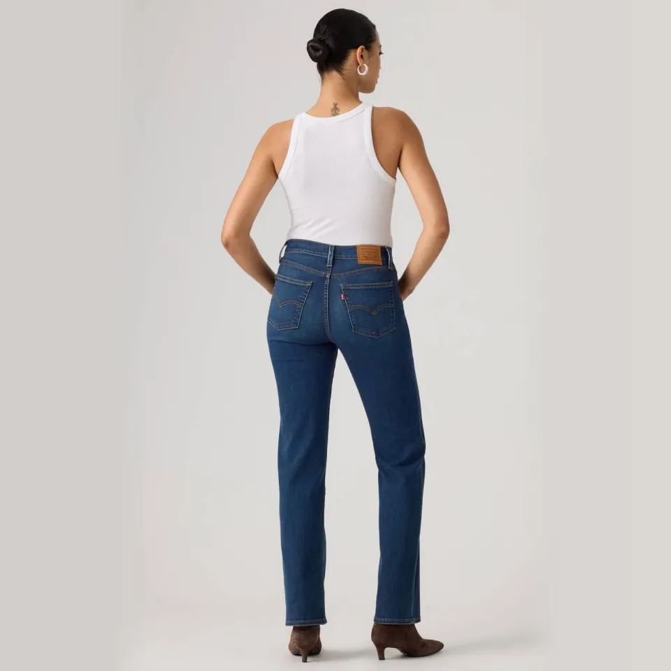 Levi's 723 HIGH RISE STRAIGHT jeans - blauw, foto 4