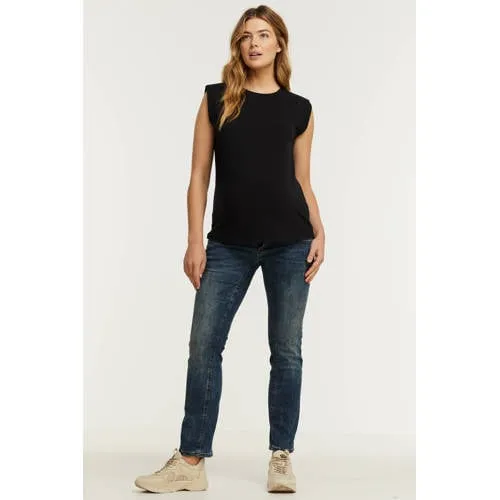 Esprit Maternity straight leg zwangerschapsjeans dark denim, foto 2