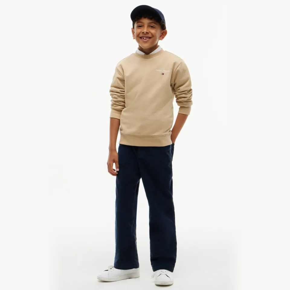 Tommy Hilfiger sweater met logo - beige, foto 2