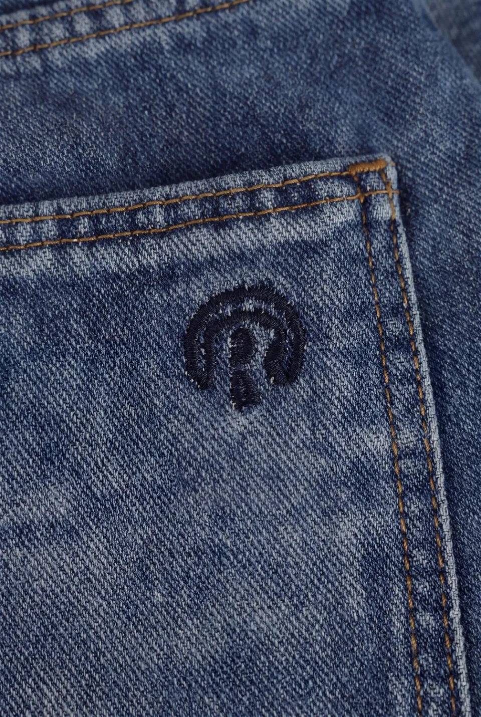 Raizzed Hanoi baggy carpenter jeans blauw, foto 4