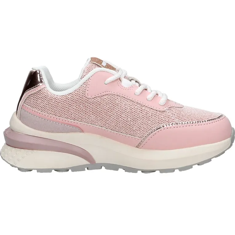 Replay Athena JR lage sneakers roze