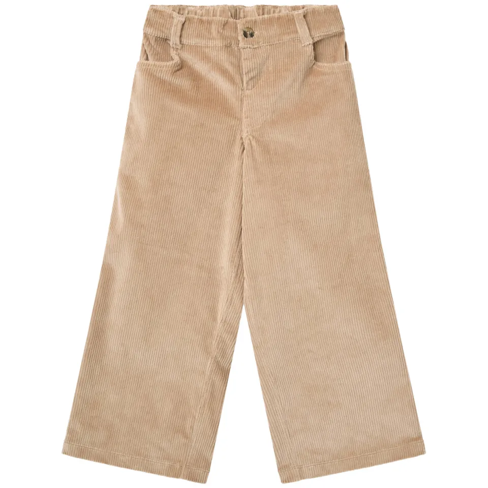 Copenhagen Colors corduroy casual broek beige, foto 2