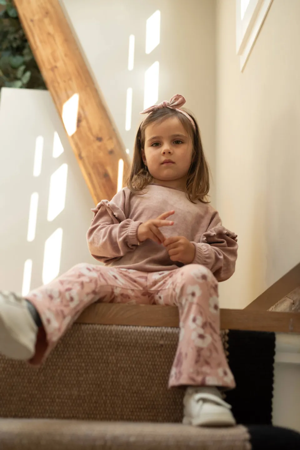 Dirkje oversized sweater met ruches - roze, foto 4