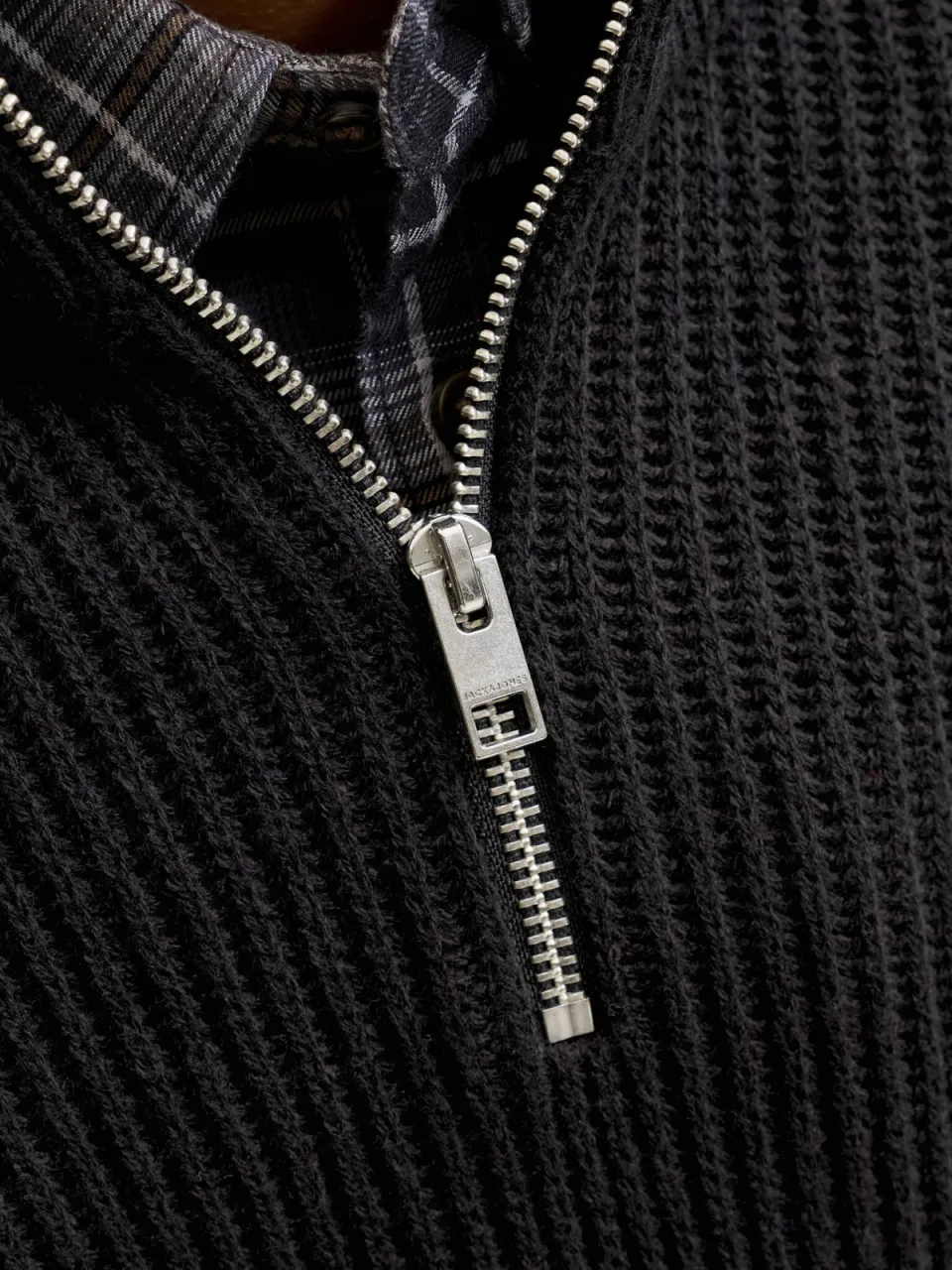 Jack & Jones JUNIOR gebreide schipperstrui - zwart, foto 6