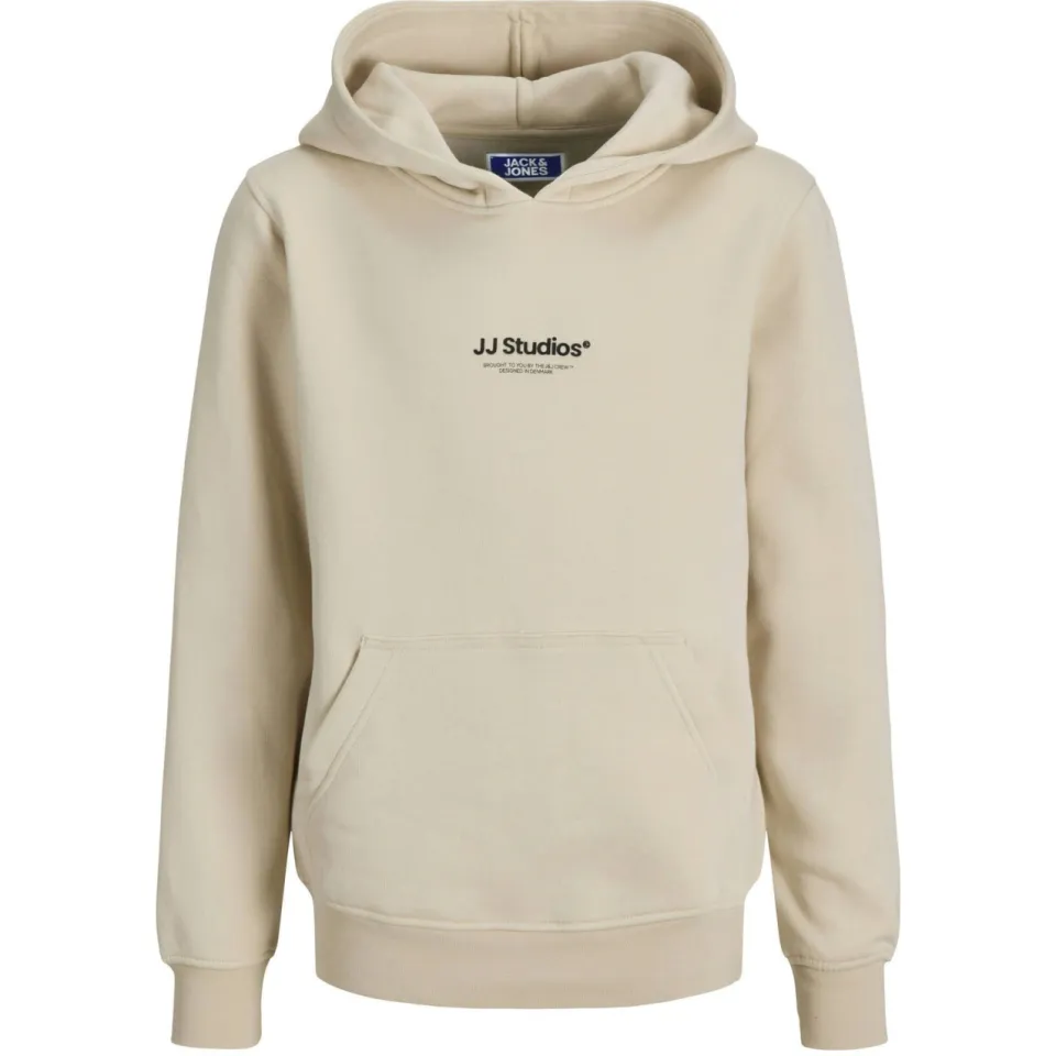 Jack & Jones JUNIOR hoodie ecru, foto 2