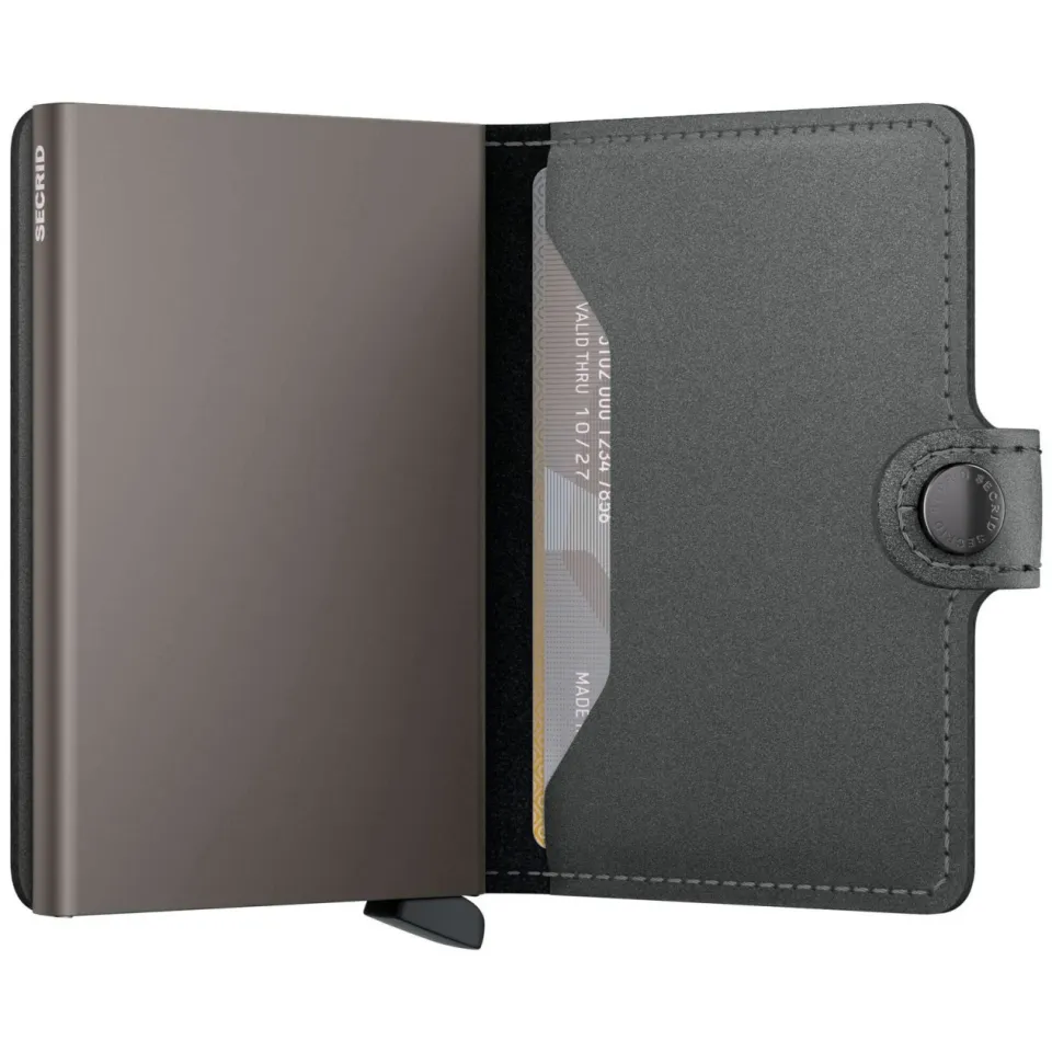 Secrid Miniwallet Matte Satin pasjeshouder grijs, foto 3