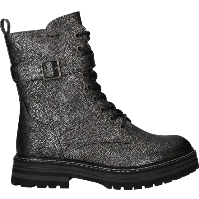 Rieker Veterboots Dames Zilver