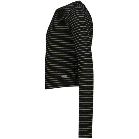 Raizzed Tera gestreepte longsleeve zwart, foto 3
