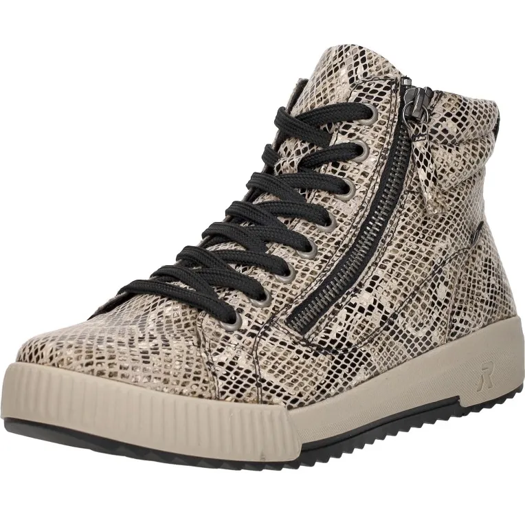 Rieker Revolution hoge sneakers beige, foto 3