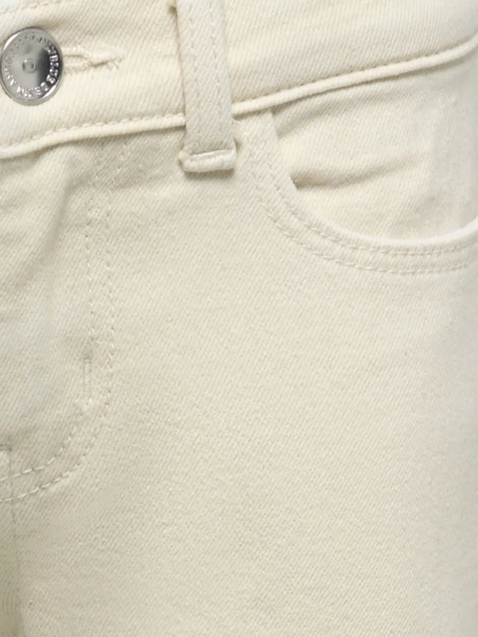KIDS ONLY GIRL low waist flared jeans ecru Meisjes Stretchdenim Effen, foto 3