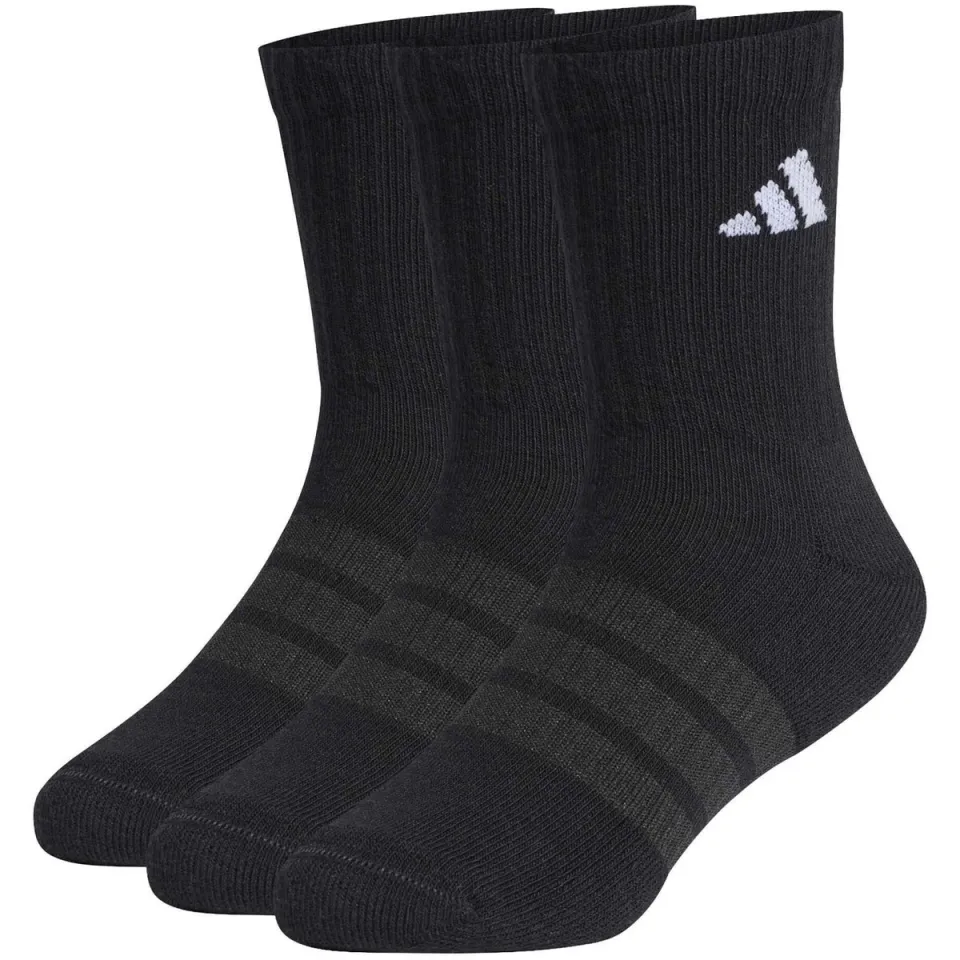 Adidas Sportswear Crew sportsokken zwart 3-pack, foto 2