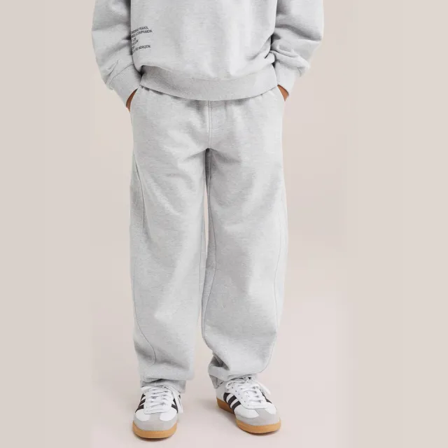 WE Fashion joggingbroek lichtgrijs, foto 3