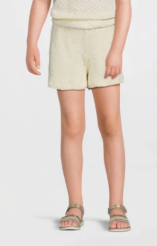 Anytime crochet korte broek off-white, foto 6
