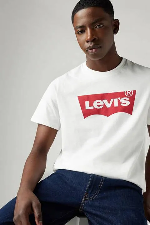 Levi's Graphic Set-In t-shirt wit, foto 4