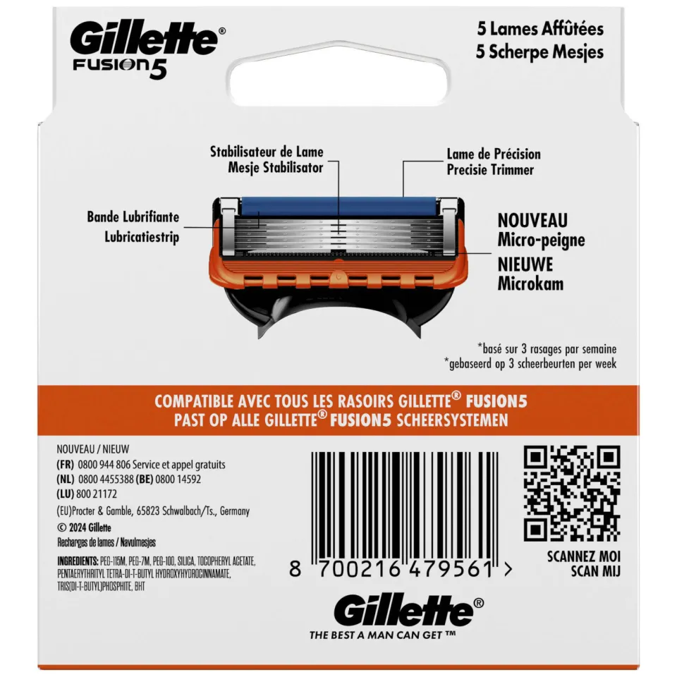 Gillette Fusion5 scheermesjes, foto 6