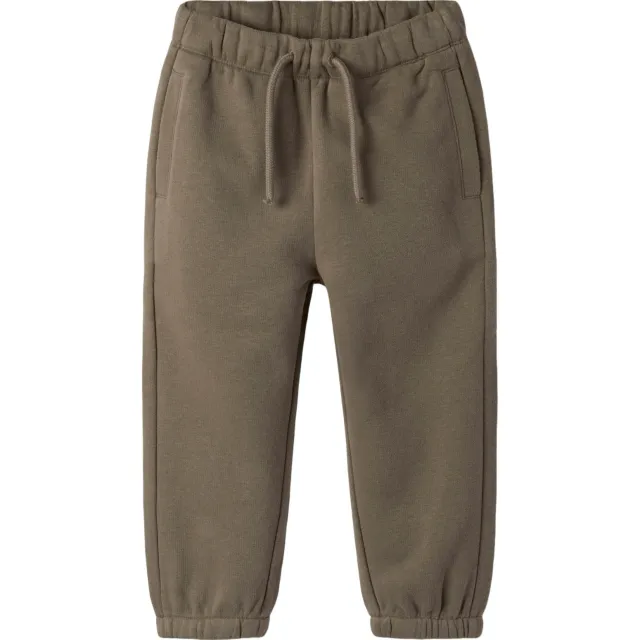 Lil' Atelier MINI loose fit joggingbroek kaki