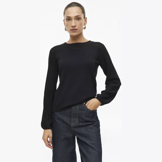 S.Oliver BLACK LABEL gebreide trui - zwart