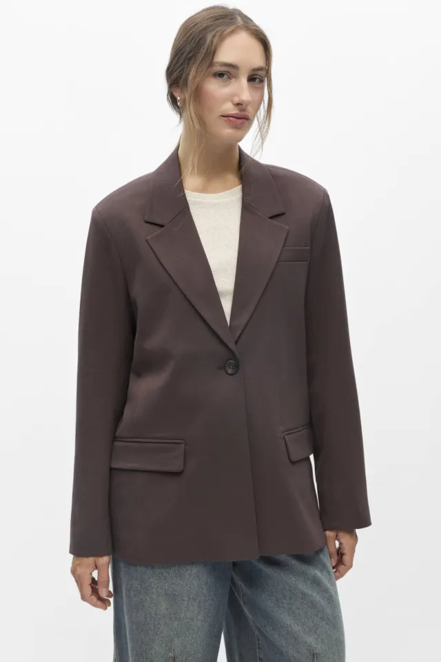 Object regular fit blazer - bruin