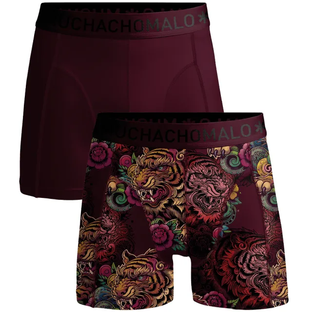 Muchachomalo Heren 2-pack Boxershorts Cotton Modal Veelkleurig