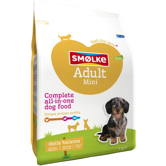 Smolke Adult Mini hondenvoer 3 kg