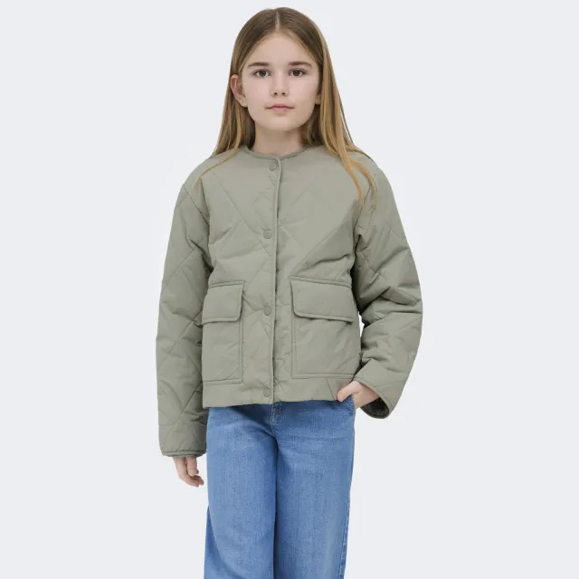 KIDS ONLY GIRL KOGROSALINA quilted tussenjas groen, foto 5