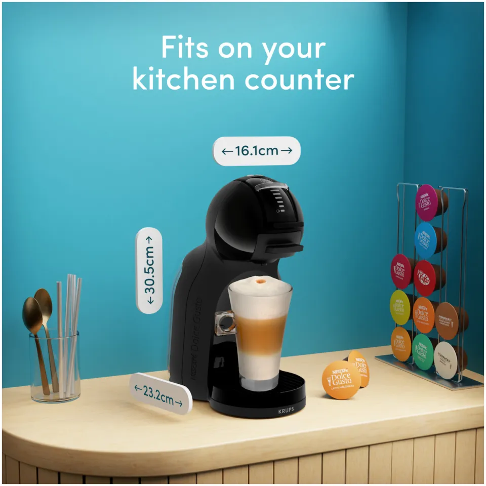 Krups Dolce Gusto KP1438 Mini Me 2 koffiecupmachine zwart, foto 3